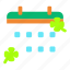 calendar, day, holiday, clover, saint patrick, st patrick, patrick, date 