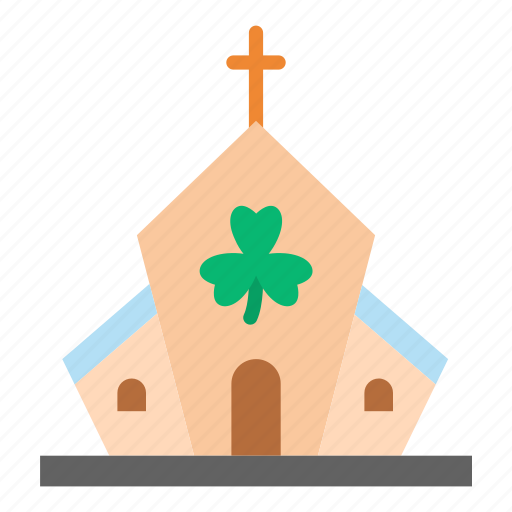 Church, religion, catholic, christian, building, saint patrick, st patrick icon - Download on Iconfinder
