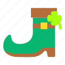 clover, irish, patrick, ireland, saint, shoe, boot, saint patrick, st patrick