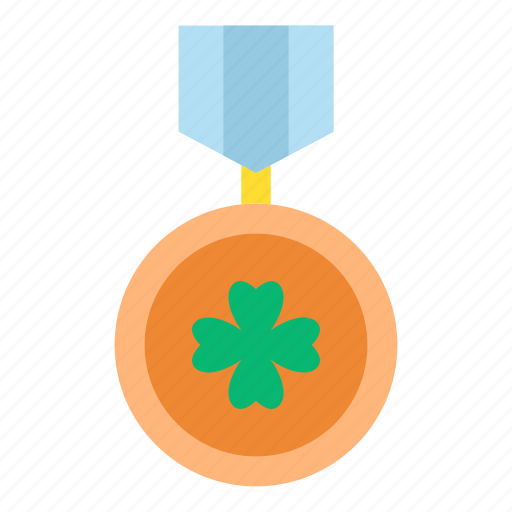 Clover, leaf, medal, irish, saint patrick, st patrick icon - Download on Iconfinder