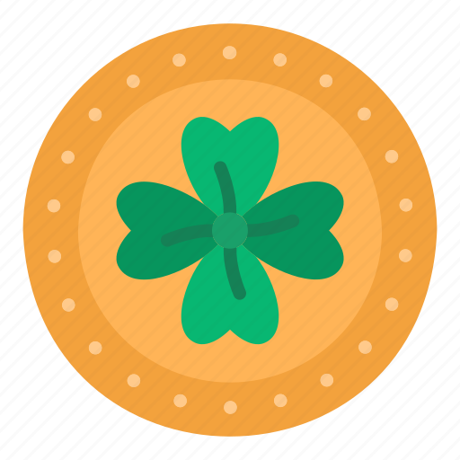 Coin, clover, irish, gold, luck, money, saint patrick icon - Download on Iconfinder
