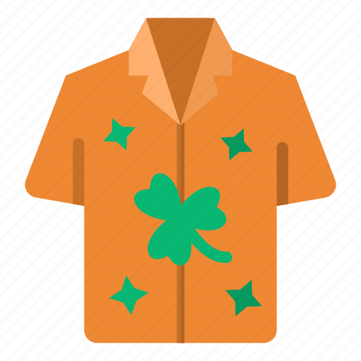 Irish, clover, t, shirt, costume, fashion, saint patrick icon - Download on Iconfinder