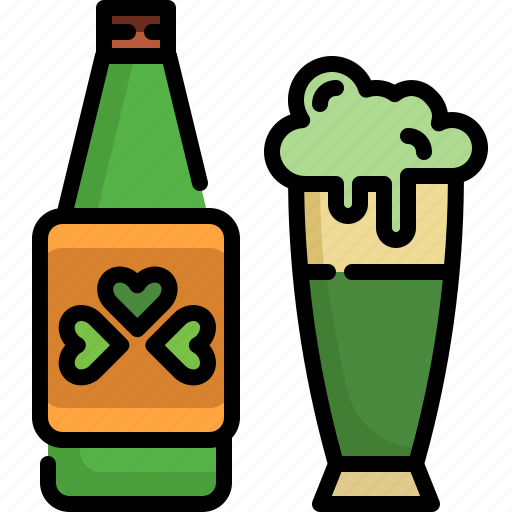 Alcohol, beer, beverage, bottle, celebration, party, saint patrick icon - Download on Iconfinder
