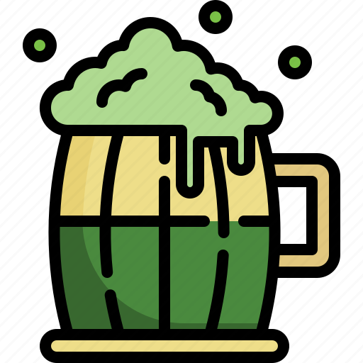 Alcohol, beer, beverage, celebration, drink, party, saint patrick icon - Download on Iconfinder