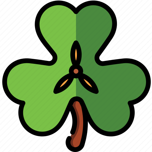 Clover, ireland, irish, leaf, nature, saint patrick, shamrock icon - Download on Iconfinder
