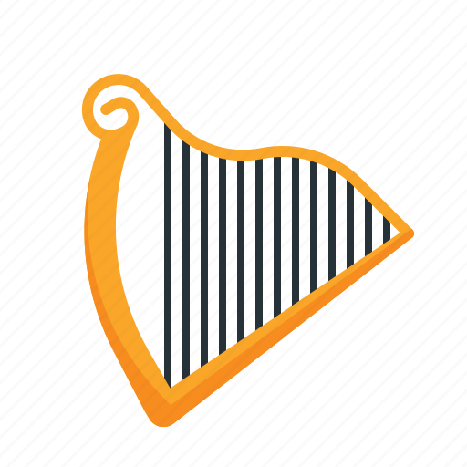 Harp, music, instrument icon - Download on Iconfinder