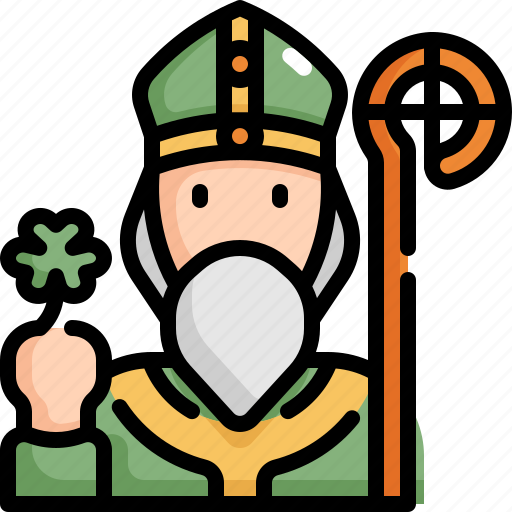 Celebration, patrick, priest, saint patricks day icon - Download on Iconfinder