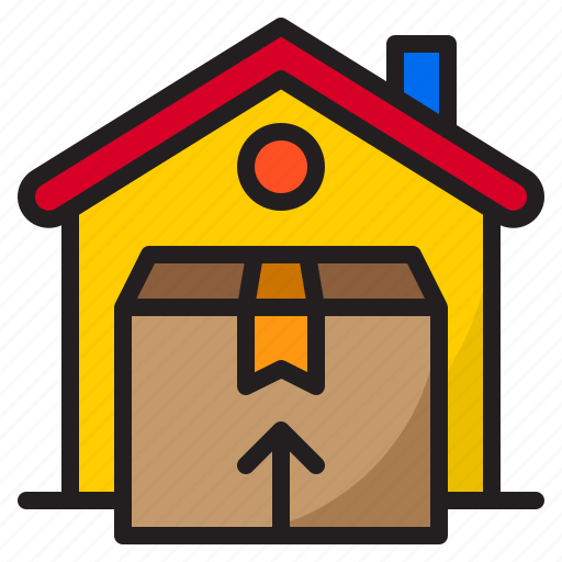 Box, delivery, ecommerce, home, shopping icon - Download on Iconfinder