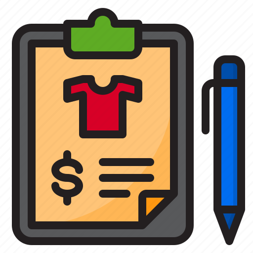 Clipboard, ecommerce, file, money, shopping icon - Download on Iconfinder