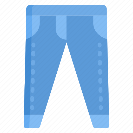 Jeans, blue, textile, denim, fashion, sales icon - Download on Iconfinder