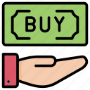 buy, hand, online, money, payment, cash, sales