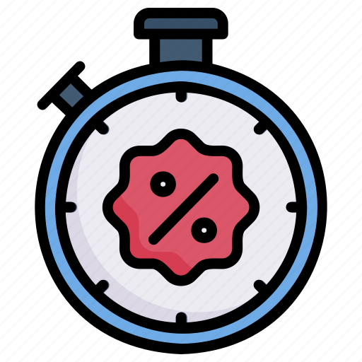 Discount, sale, offer, limited, stopwatch, time, sales icon - Download on Iconfinder