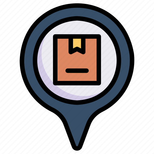 Location, delivery, shipping, parcel, pin, pointer, sales icon - Download on Iconfinder