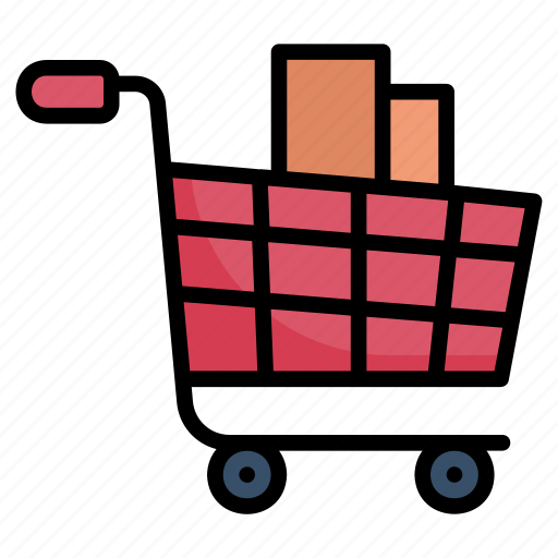 Trolley, shop, sale, buy, retail, cart, sales icon - Download on Iconfinder