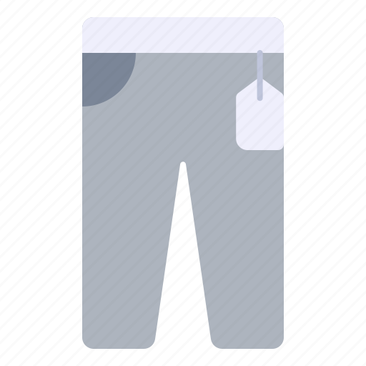 Clothes, jeans, label, price, shopping, trouser icon - Download on Iconfinder