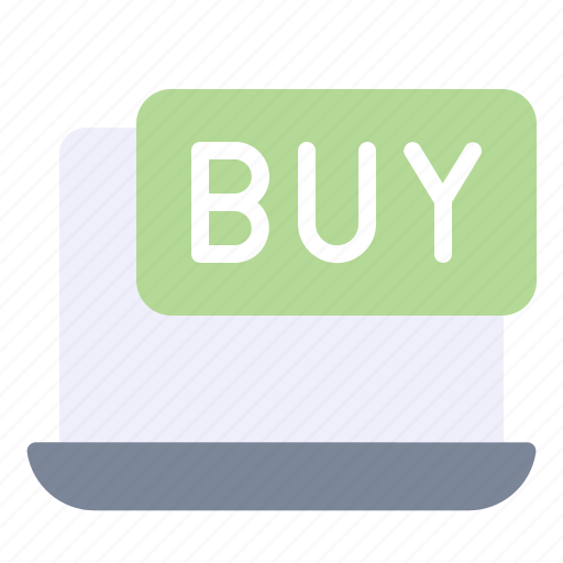 Button, buy, computer, laptop, online, shop, shopping icon - Download on Iconfinder