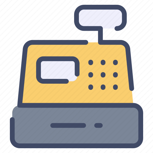 Cash, cashier, machine, money, payment, shopping icon - Download on Iconfinder