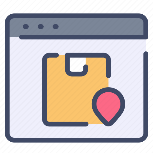 Box, browser, parcel, shipping, tracking icon - Download on Iconfinder