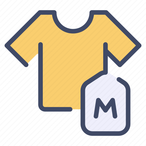 Clothes, clothing, label, shopping, size, tshirt icon - Download on Iconfinder