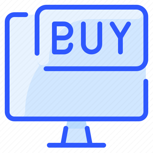 Button, buy, computer, monitor, online, shop, shopping icon - Download on Iconfinder
