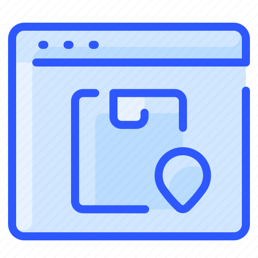 Box, browser, parcel, shipping, tracking icon - Download on Iconfinder