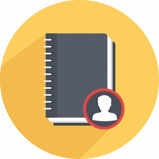 Agenda, clients, dial, networking, notebook, people icon - Download on Iconfinder