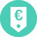 ecommerce, euro, money, tag, web