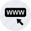 arrow, click, ecommerce, web, www 