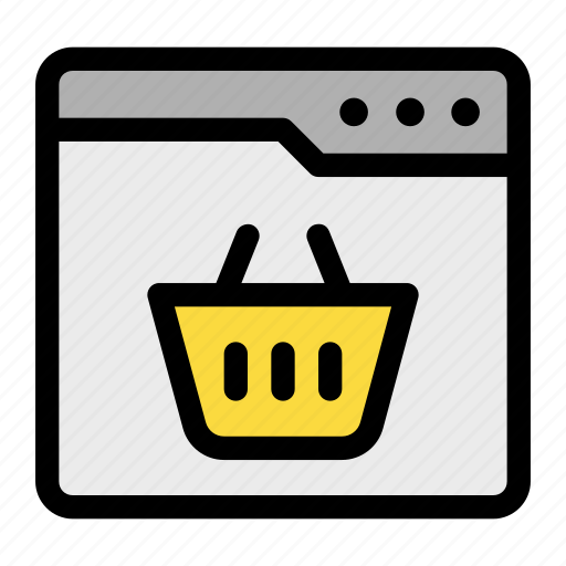 Online, shopping, basket, sale, commerce icon - Download on Iconfinder