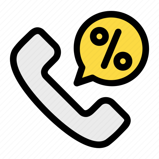 Sale, discount, telephone, promotion, communications icon - Download on Iconfinder