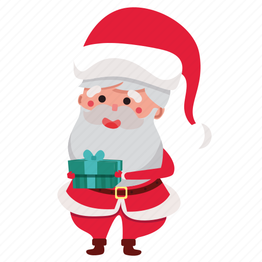 Christmas, gift, holiday, present, santa, santa claus, xmas icon - Download on Iconfinder
