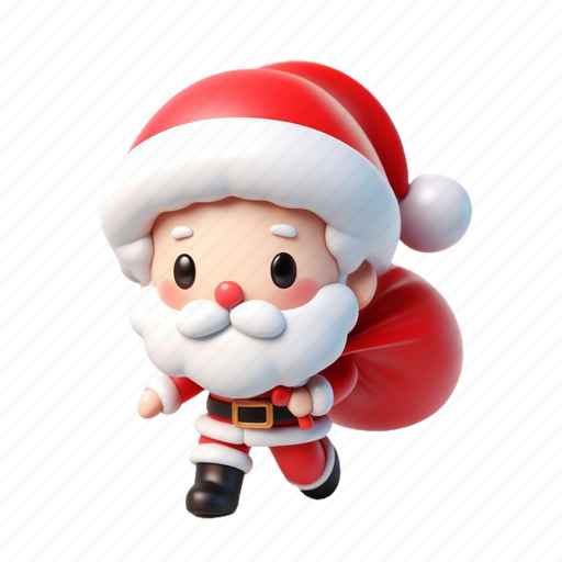 Santa 3D illustration - Download on Iconfinder on Iconfinder
