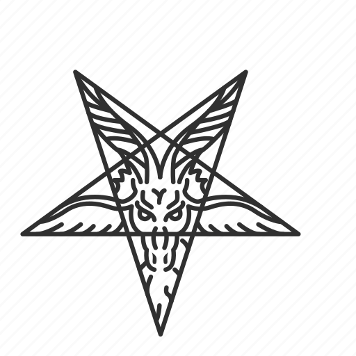Church of satan, evil symbol, satanist, star icon - Download on Iconfinder
