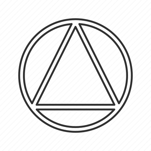 Gay symbol, illuminati, satanism, triangle icon - Download on Iconfinder