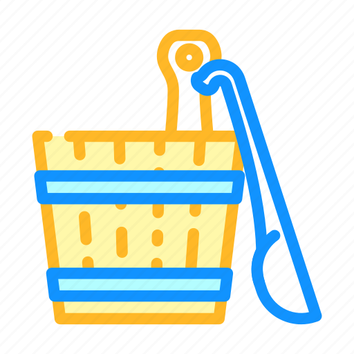 Ladle, sauna, steam, spa, health, room icon - Download on Iconfinder