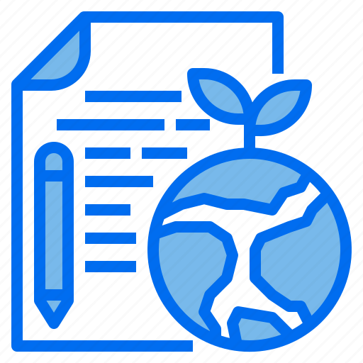 Growth, earth, leaf, file, plant, global, ducument icon - Download on Iconfinder