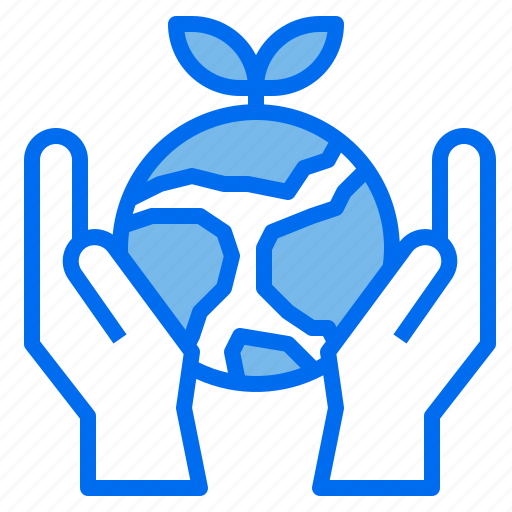 Growth, earth, leaf, ecology, hand, plant, global icon - Download on Iconfinder