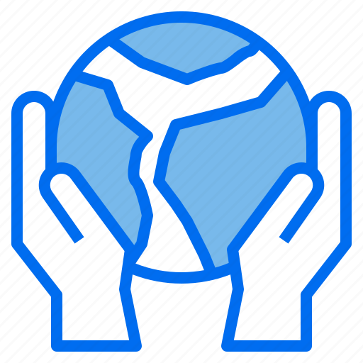 Earth, world, environment, ecology, hand, save icon - Download on Iconfinder