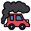 air, transport, ecology, car, smoke, vehicle 