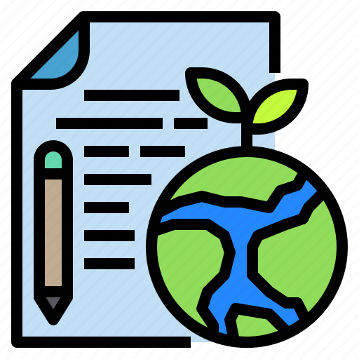 Global, file, ducument, earth, growth, plant, leaf icon - Download on Iconfinder