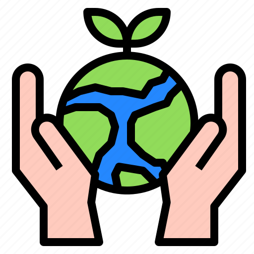 Global, earth, growth, ecology, hand, plant, leaf icon - Download on Iconfinder