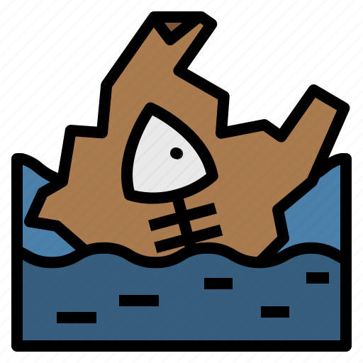 Waste, water, plastic, bag, industry, sewage, factory icon - Download on Iconfinder