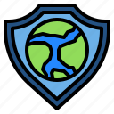 global, protection, ecology, earth, shield