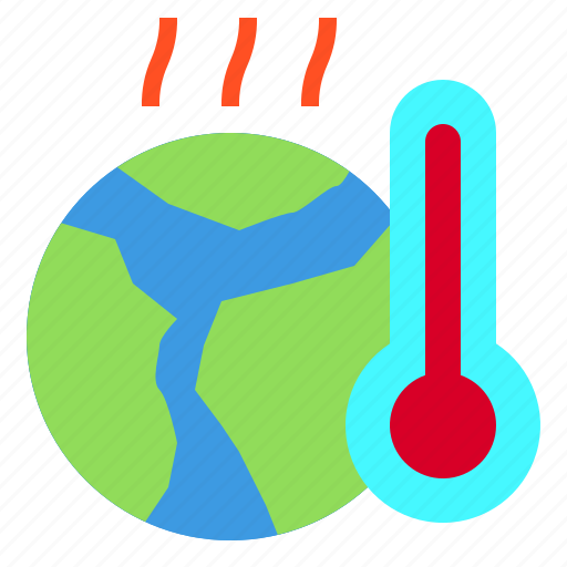 Hot, earth, heat, warming, ecology, environment, global icon - Download on Iconfinder