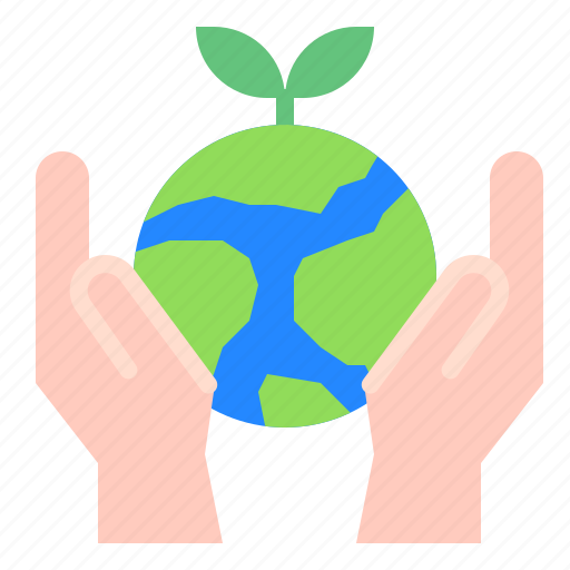 Growth, earth, hand, leaf, ecology, global, plant icon - Download on Iconfinder