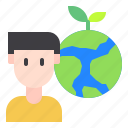 earth, growth, leaf, ecology, global, plant, man