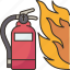 firefighting, fire, extinguisher, emergency, safety 