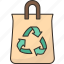 recycle, bag, sustainable, environment, ecology 