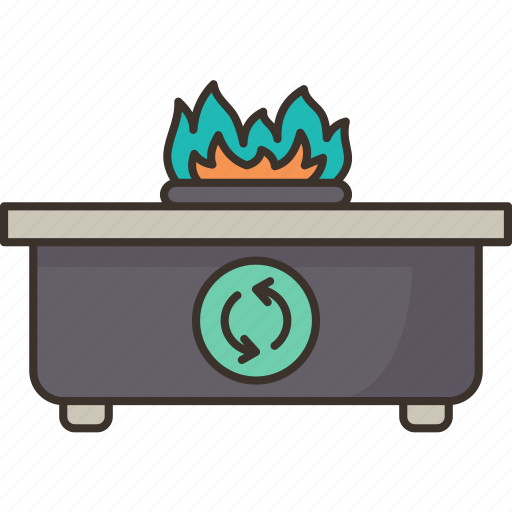 Stove, biogas, fuel, kitchen, household icon - Download on Iconfinder