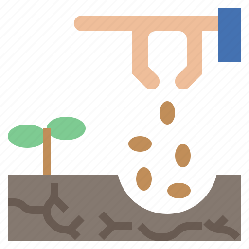 Ecologism, gardening, growing, hand, nature, plant, planting icon - Download on Iconfinder
